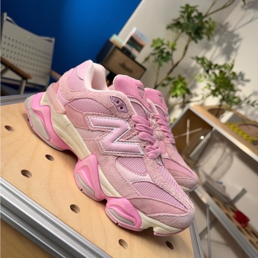 New Balance 9060 ASOS Exclusive Women's Blush Pink Sneakers - Picture 2 of 8